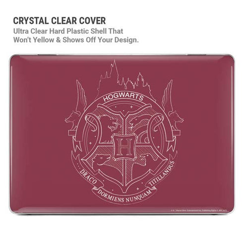 Wizarding Worlds Harry Potter Hogwarts Crest MacBook Pro 14in (2021-24) Case plus Skin