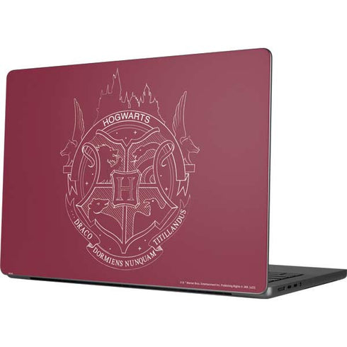 Wizarding Worlds Harry Potter Hogwarts Crest Apple MacBook Pro 14-inch Skin