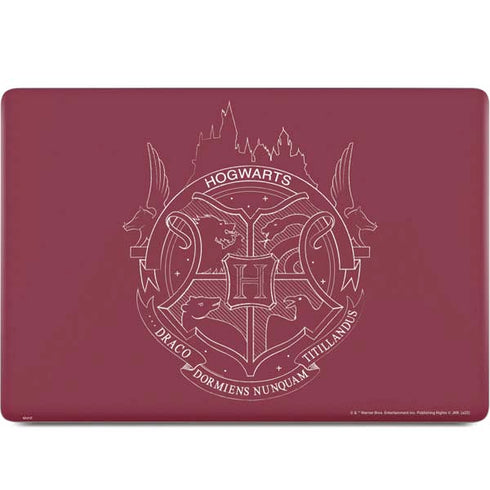 Wizarding Worlds Harry Potter Hogwarts Crest MacBook Skins