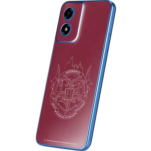 Wizarding Worlds Harry Potter Hogwarts Crest Moto G Play 4G (2024) Skin
