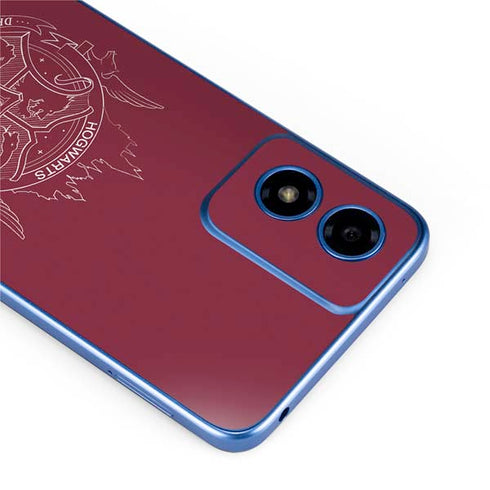 Wizarding Worlds Harry Potter Hogwarts Crest Moto G Play 4G (2024) Skin