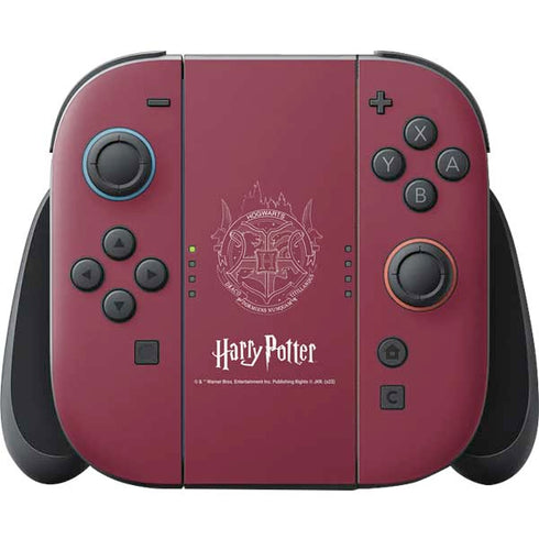 Wizarding Worlds Harry Potter Hogwarts Crest Nintendo Skins