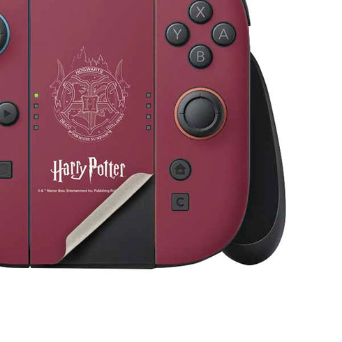 Wizarding Worlds Harry Potter Hogwarts Crest Nintendo Switch 2 (2025) Joy-Con Controller Skin