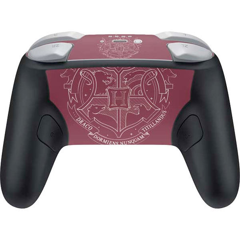 Wizarding Worlds Harry Potter Hogwarts Crest Nintendo Switch 2 (2025) Pro Controller Skin
