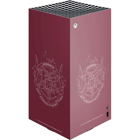 Wizarding Worlds Harry Potter Hogwarts Crest XBox Series X Digital Edition Console Skin
