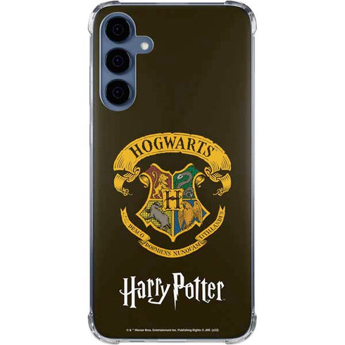 Wizarding World Harry Potter Hogwarts Houses Crest Galaxy A35 5G Clear Case