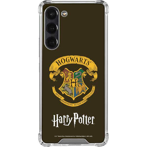 Wizarding World Harry Potter Hogwarts Houses Crest Galaxy S24 FE Clear Case