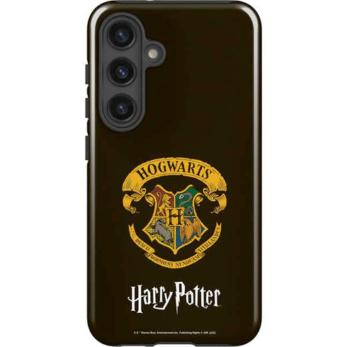 Wizarding World Harry Potter Hogwarts Houses Crest Galaxy S25 Plus Impact Case
