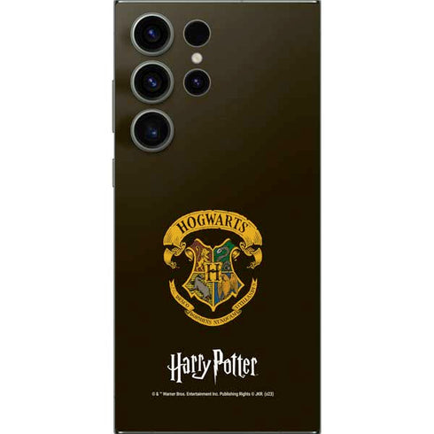 Wizarding World Harry Potter Hogwarts Houses Crest Galaxy S25 Ultra Skin