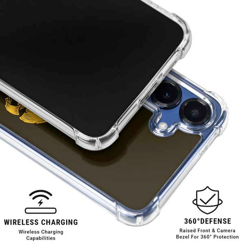 Wizarding World Harry Potter Hogwarts Houses Crest Galaxy S25 Plus Clear Case