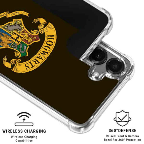 Wizarding World Harry Potter Hogwarts Houses Crest Galaxy S26 Plus Clear Case