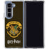 Wizarding World Harry Potter Hogwarts Houses Crest Galaxy Z Fold5 5G Clear Case