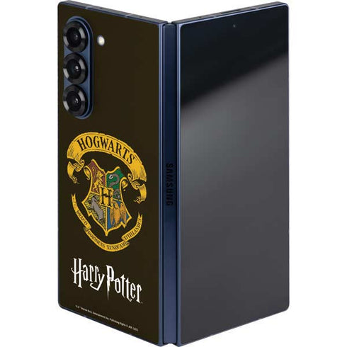 Wizarding World Harry Potter Hogwarts Houses Crest Galaxy Z Fold6 Skin
