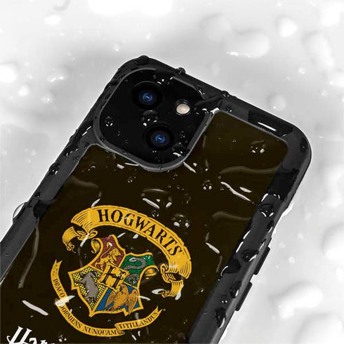 Wizarding World Harry Potter Hogwarts Houses Crest iPhone 15 Plus Waterproof Case