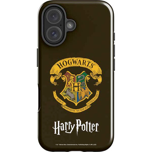 Wizarding World Harry Potter Hogwarts Houses Crest iPhone 16 Plus Impact Case