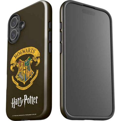 Wizarding World Harry Potter Hogwarts Houses Crest iPhone 16 Plus Impact Case