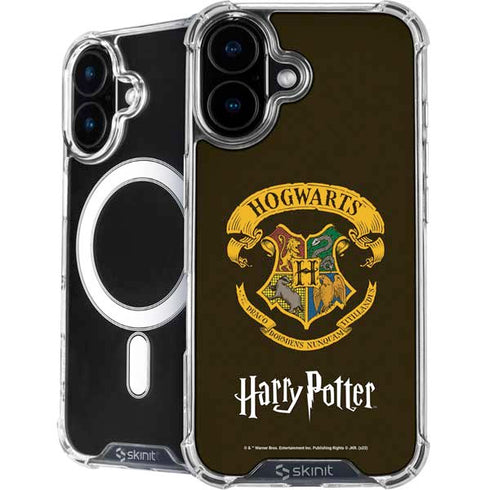 Wizarding World Harry Potter Hogwarts Houses Crest iPhone 16 Plus MagSafe Case
