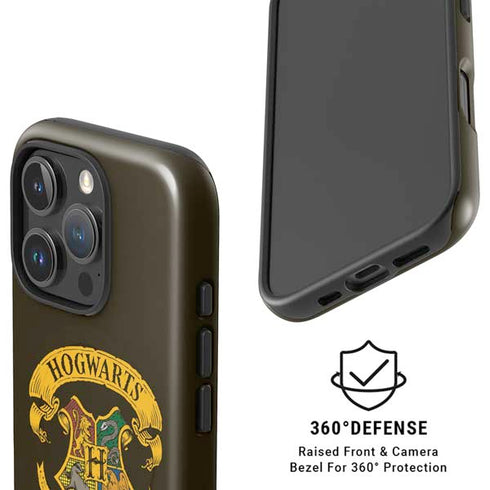 Wizarding World Harry Potter Hogwarts Houses Crest iPhone 16 Pro Max Magsafe Impact Case