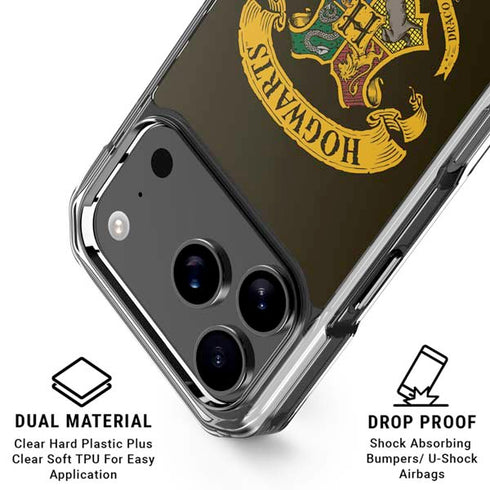 Wizarding World Harry Potter Hogwarts Houses Crest iPhone 18 Pro Clear Case