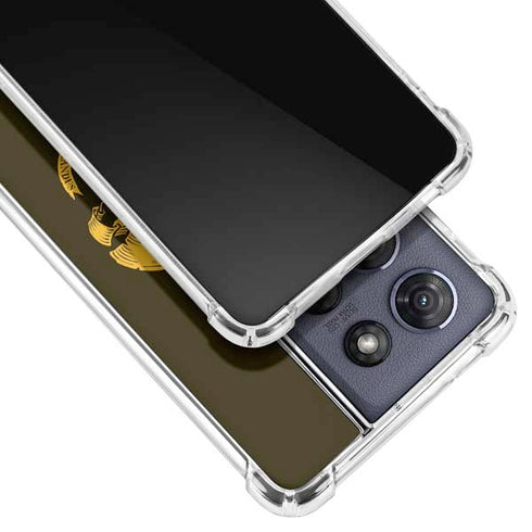Wizarding World Harry Potter Hogwarts Houses Crest Moto G Stylus 5G (2025) Clear Case
