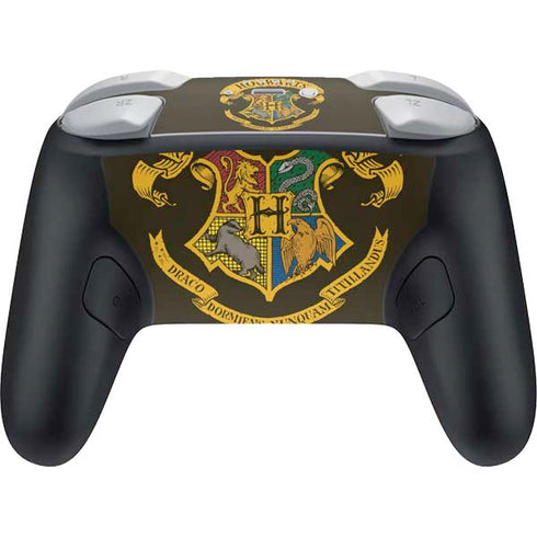 Wizarding World Harry Potter Hogwarts Houses Crest Nintendo Switch 2 (2025) Pro Controller Skin