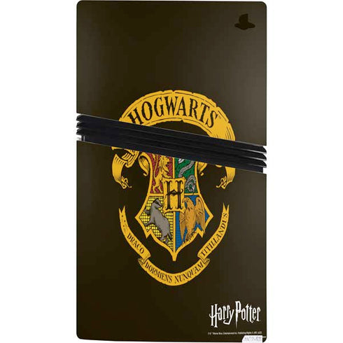 Wizarding World Harry Potter Hogwarts Houses Crest PS5 Pro Console Skin