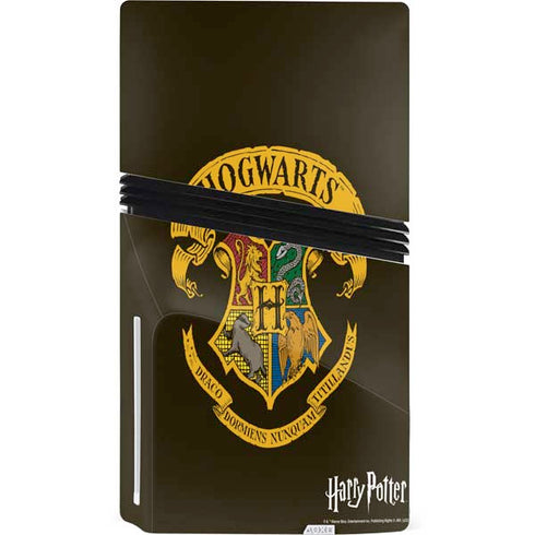 Wizarding World Harry Potter Hogwarts Houses Crest PS5 Pro Disk Console Skin