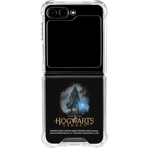 Wizarding Worlds Hogwarts Legacy Character art Galaxy Z Flip6 Clear Case
