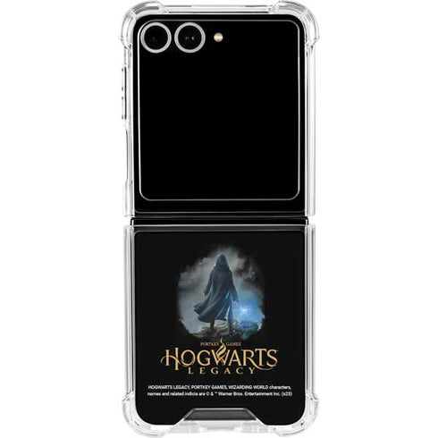 Wizarding Worlds Hogwarts Legacy Character art Galaxy Z Flip7 Clear Case