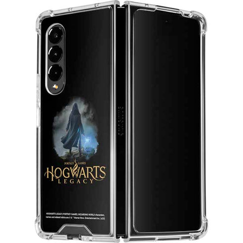 Wizarding Worlds Hogwarts Legacy Character art Galaxy Z Fold4 5G Clear Case