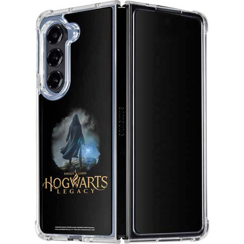 Wizarding Worlds Hogwarts Legacy Character art Galaxy Z Fold5 5G Clear Case