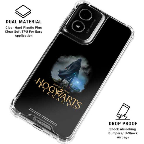 Wizarding Worlds Hogwarts Legacy Character art Moto G Power 5G (2024) Clear Case