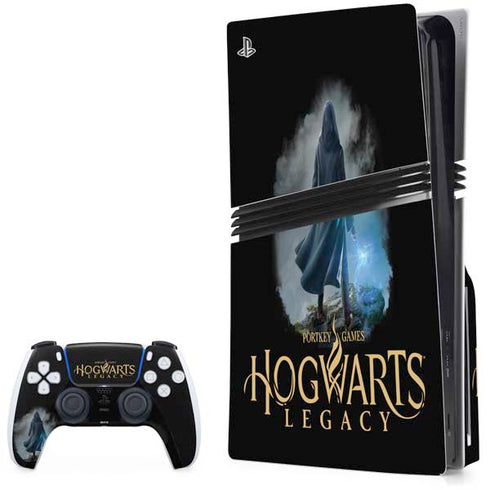 Wizarding Worlds Hogwarts Legacy Character art PS5 Pro Disk Bundle Skin