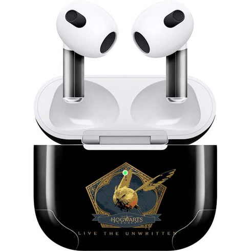 Wizarding World Hogwarts Legacy Golden Snitch Apple AirPods (3rd Gen 2021) Skin