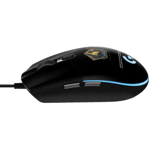 Wizarding World Hogwarts Legacy Golden Snitch G203 Prodigy RGB Wired Gaming Mouse Skin