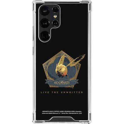Wizarding World Hogwarts Legacy Golden Snitch Galaxy S22 Ultra Clear Case