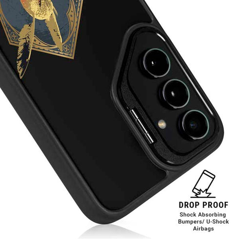 Wizarding World Hogwarts Legacy Golden Snitch Galaxy S25 Kickstand Case