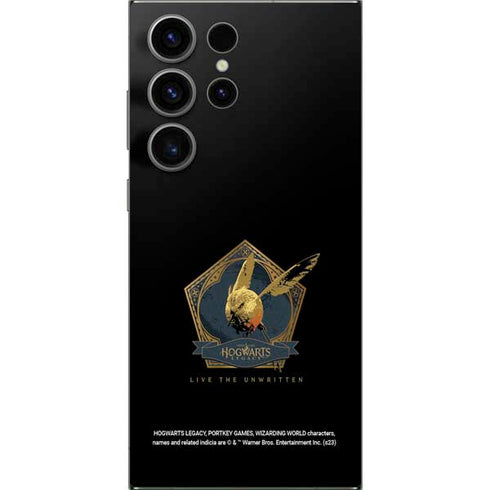 Wizarding World Hogwarts Legacy Golden Snitch Galaxy S24 Ultra Skin