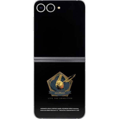 Wizarding World Hogwarts Legacy Golden Snitch Galaxy Z Flip6 Skin