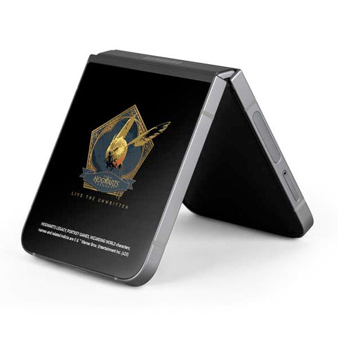 Wizarding World Hogwarts Legacy Golden Snitch Galaxy Z Flip6 Skin