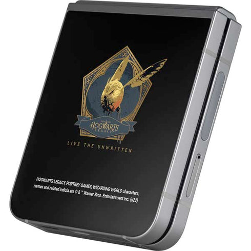 Wizarding World Hogwarts Legacy Golden Snitch Galaxy Z Flip6 Skin