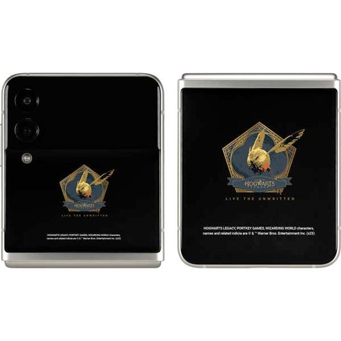 Wizarding World Hogwarts Legacy Golden Snitch Galaxy Z Flip3 5G Skin