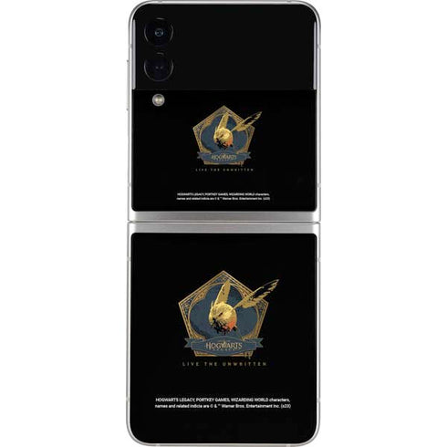 Wizarding World Hogwarts Legacy Golden Snitch Galaxy Z Flip3 5G Skin