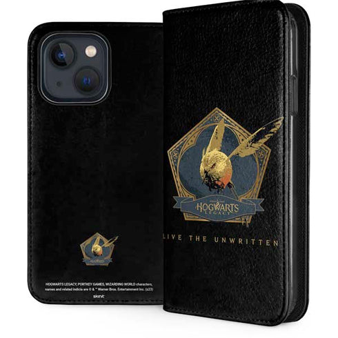 Wizarding World Hogwarts Legacy Golden Snitch iPhone 15 Folio Case