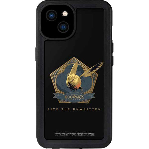 Wizarding World Hogwarts Legacy Golden Snitch iPhone 15 Plus Waterproof Case