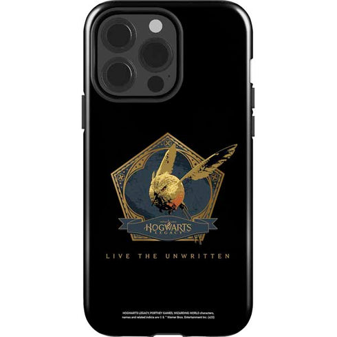 Wizarding World Hogwarts Legacy Golden Snitch iPhone 15 Pro Impact Case