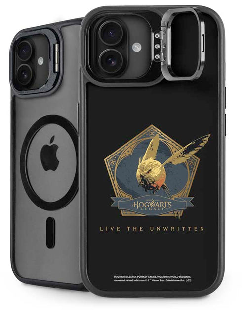 Wizarding World Hogwarts Legacy Golden Snitch iPhone 16 Plus Kickstand Case