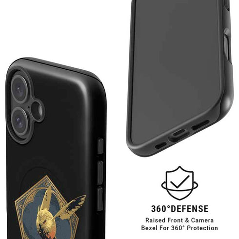 Wizarding World Hogwarts Legacy Golden Snitch iPhone 16 Plus Magsafe Impact Case