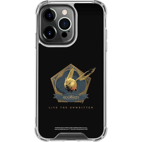 Wizarding World Hogwarts Legacy Golden Snitch iPhone 16 Pro Clear Case