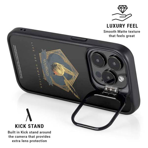 Wizarding World Hogwarts Legacy Golden Snitch iPhone 16 Pro Max Kickstand Case
